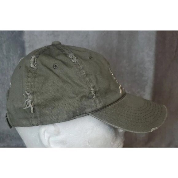 Archery Hat T-Lock Trophy Taker Broadheads Green Strapback Relax Fit Vented Cap - Picture 4 of 10